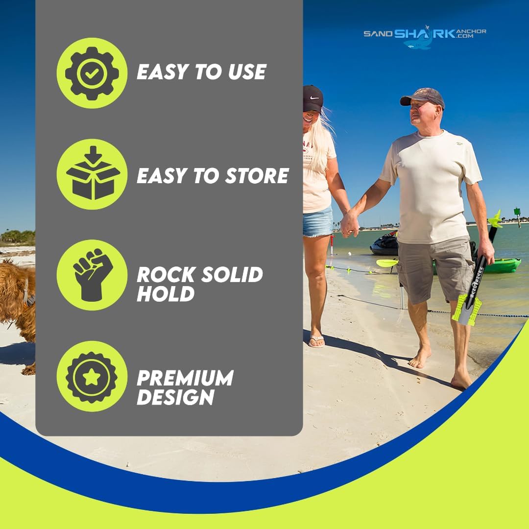 All New Patent Pending Design for 2025- SuperSport 3.0 Anchor -- Adjusts 29&quot;-48&quot;