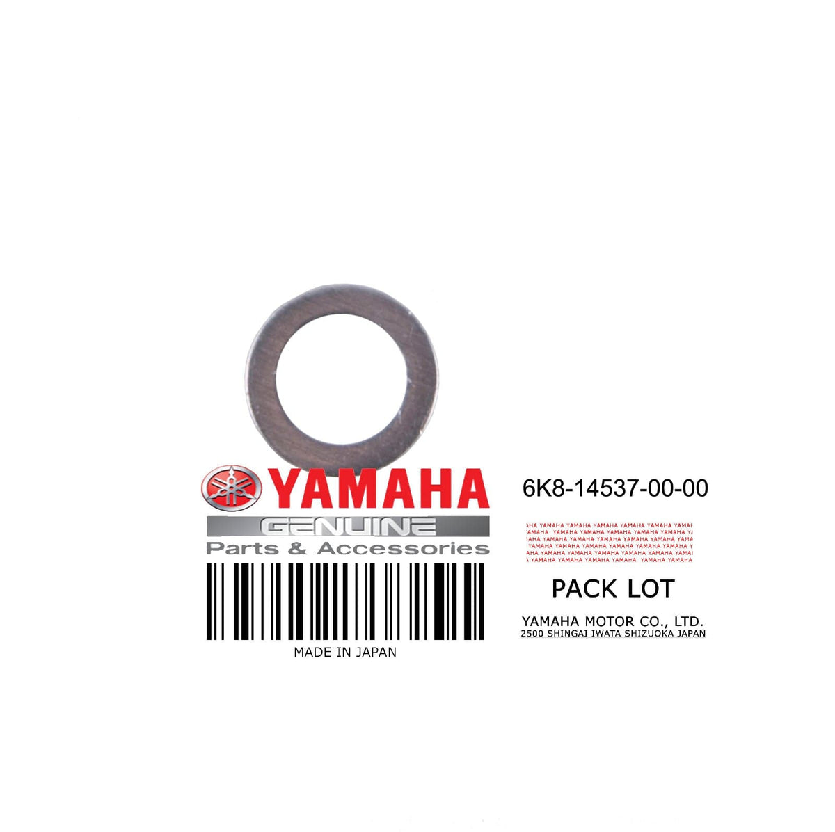 6K8-14537-00-00 WASHER