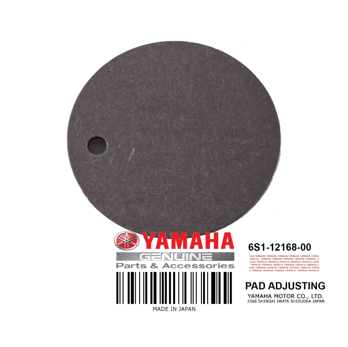 6S1-12168-00-00 PAD ADJUSTING