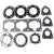 Top End Gasket Kit for Kawasaki 900 STX, ZXI, STS