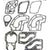 Exhaust Gasket Kit for Yamaha Wave Runner 500, Wave Jammer 500
