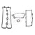 Complete Gasket Set for Yamaha 6ET-W0001-00-00 FX Cruiser SVHO, FX SVHO, FX Limited SVHO,