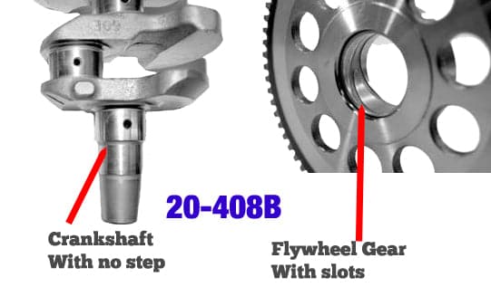 Crankshaft for Yamaha AR210, SX210, VX Cruiser, VX DLX, VX Sport, VX