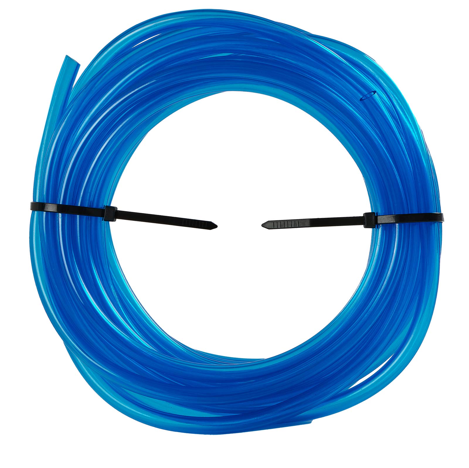 SBT Fuel Line, 25‑Foot Roll, 1/4‑Inch Diameter, Clear Blue