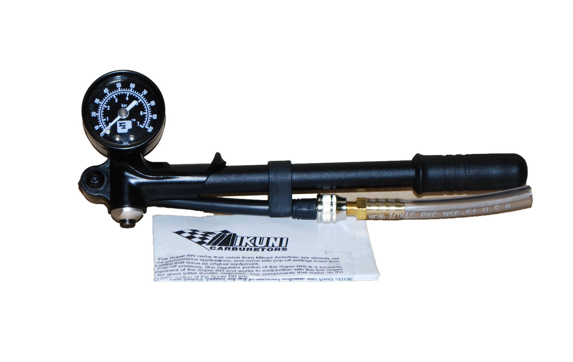 Mikuni Pop Off Pressure Gauge 100 psi