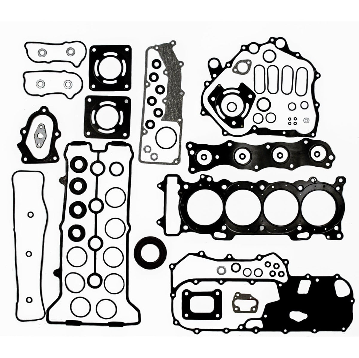 SBT Complete Gasket Kit Fits Honda 12251-HW1-672 18115-HW1-671 15615-HW1-672