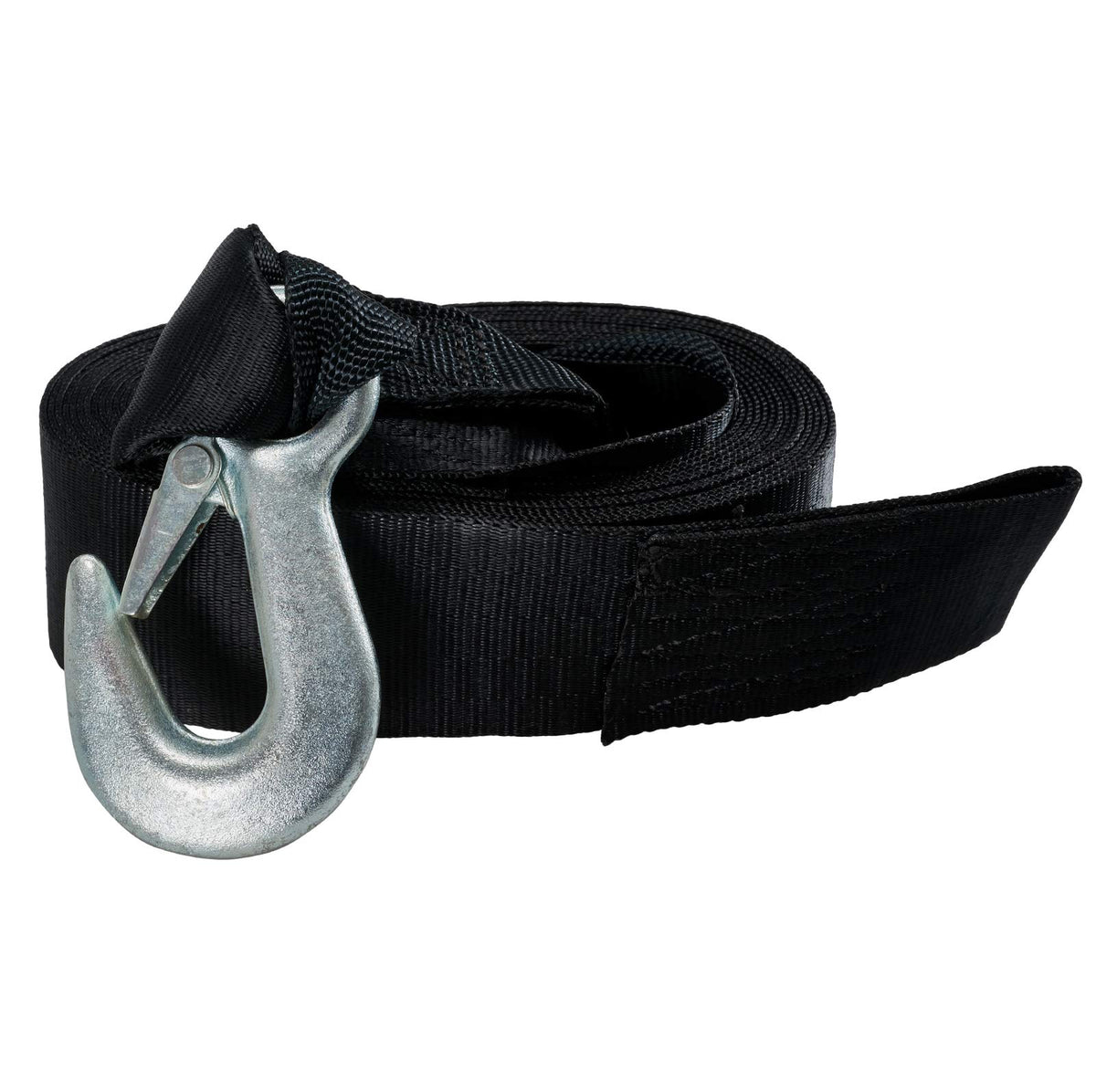 Winch Strap with Bow Loop, 15FT