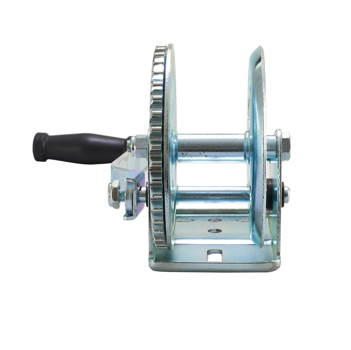 Gear Winch 1400lb Capacity Single Speed Rope and Cable Only