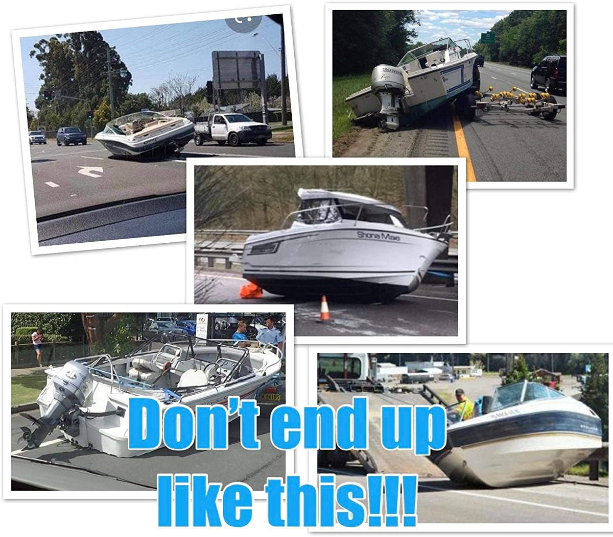 48IN BOAT TRANSOM STRAPS