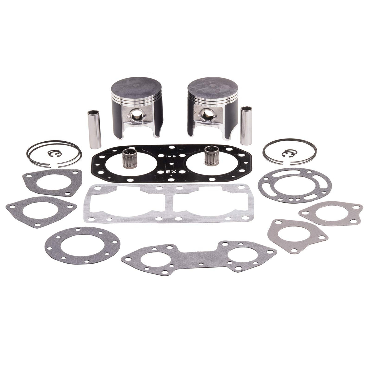 SBT Top End Kit for Kawasaki X2 TS 650 SX SC Jet Mate &amp; Previous X2