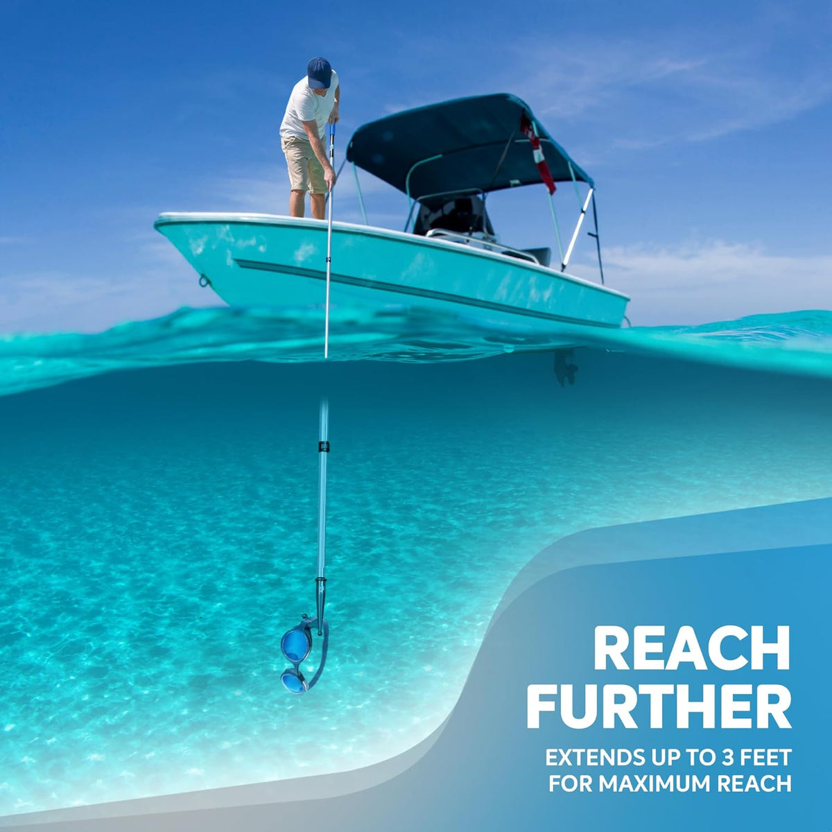 Boat Hook Extension Pole – The Ultimate Tool for Boats, Jet Skis, and Pontoons