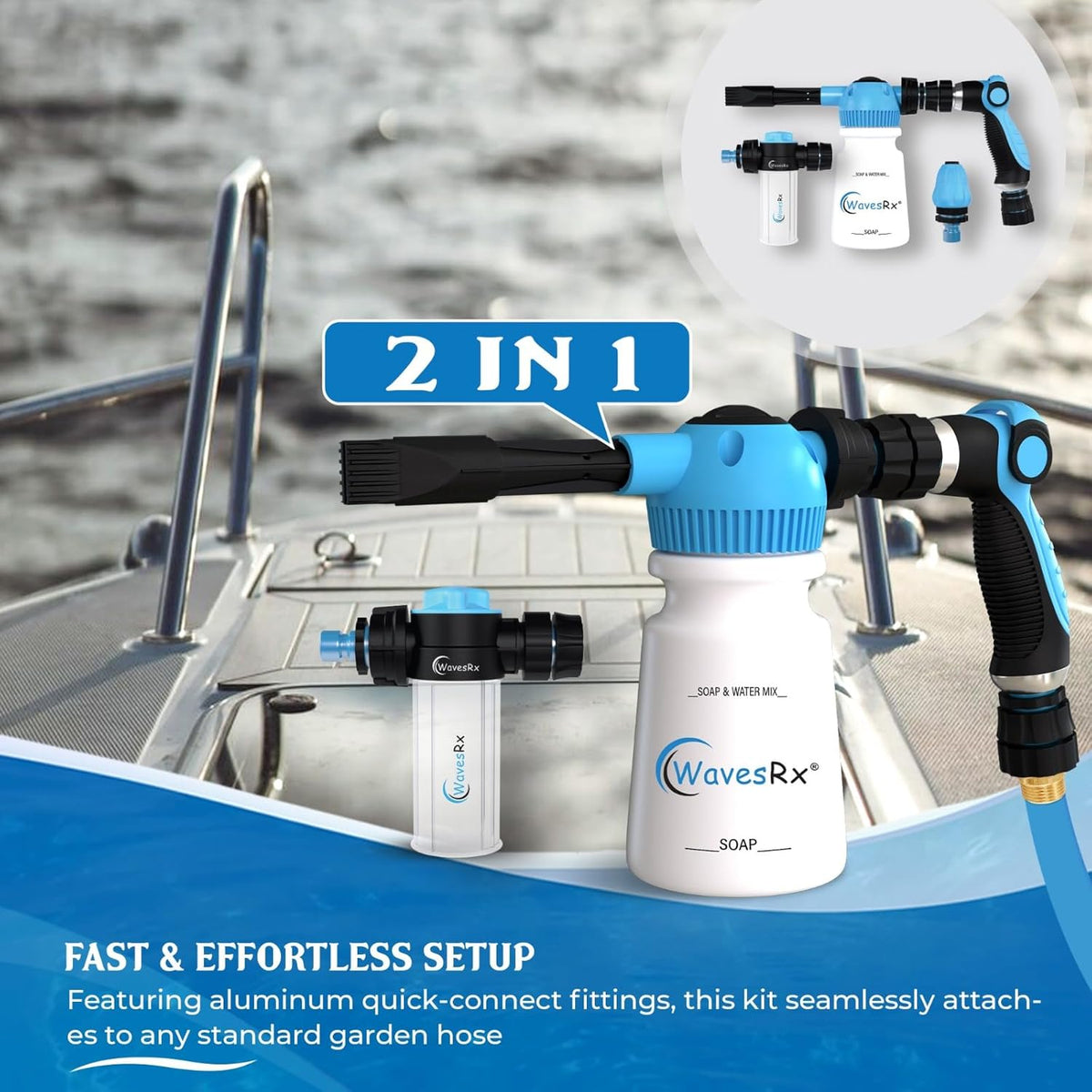 SOAP MIXER FOR BOAT AND PWC