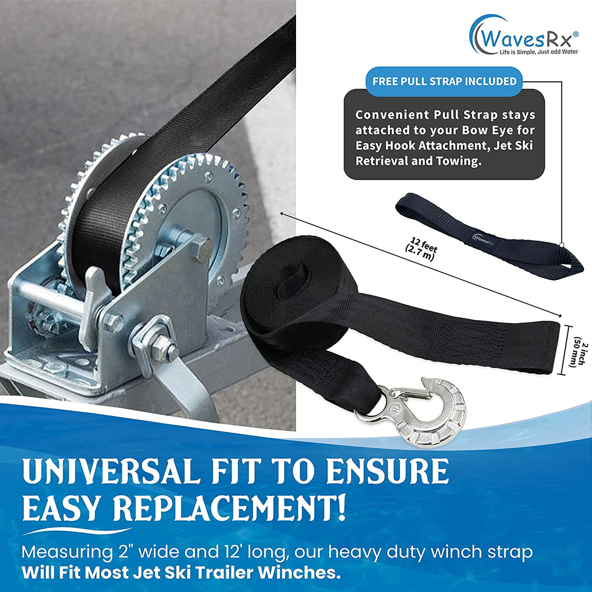 PWC TRAILER WINCH STRAP