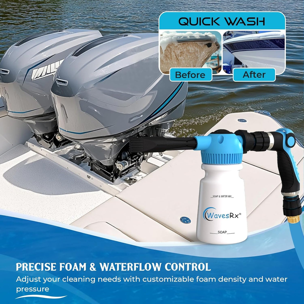 SOAP MIXER FOR BOAT AND PWC