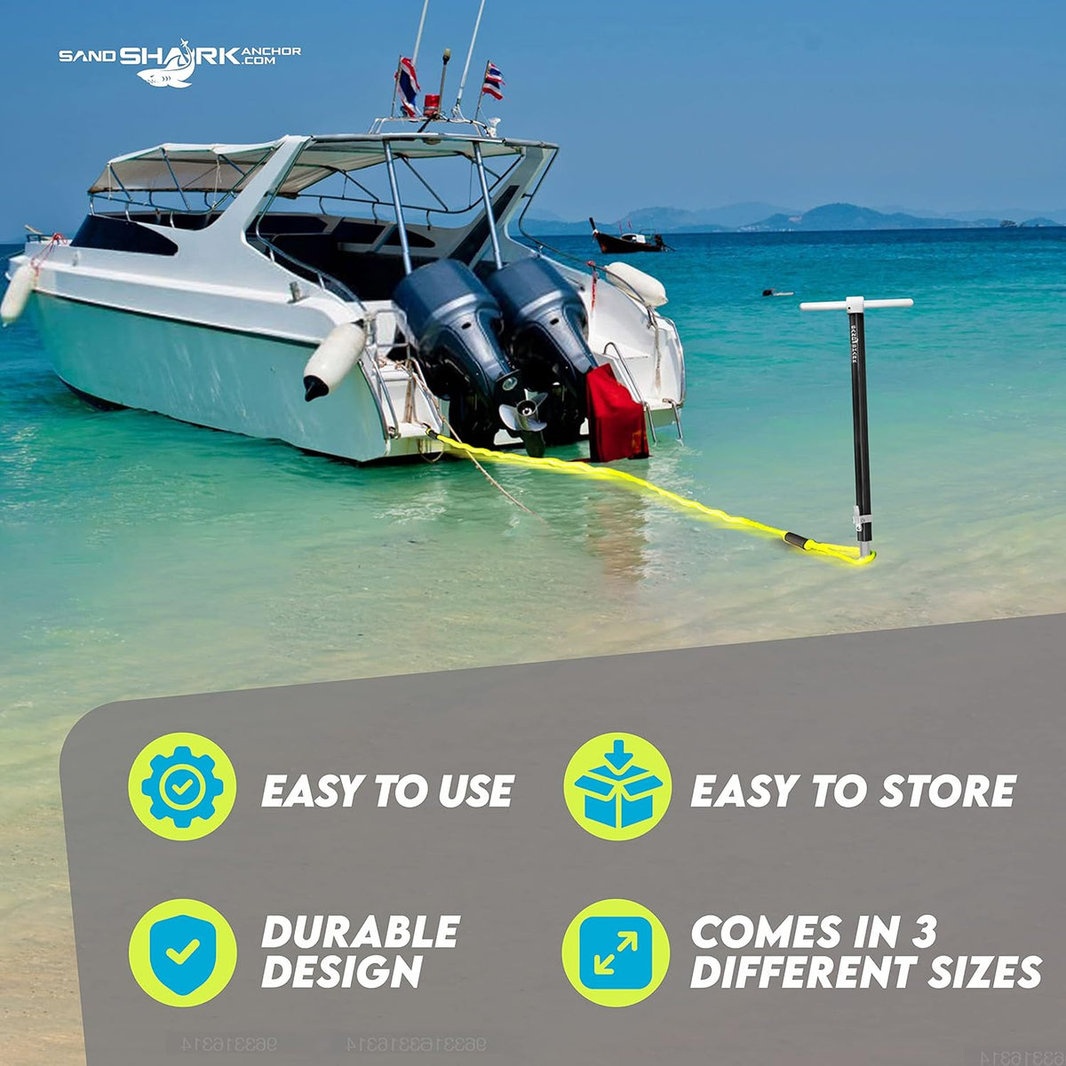 Ultimate Large - Premium Screw in Boat &amp; Pontoon, Stainless Steel (29&quot;-48&quot;, Case)