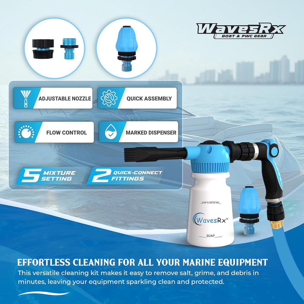 SOAP MIXER FOR BOAT AND PWC