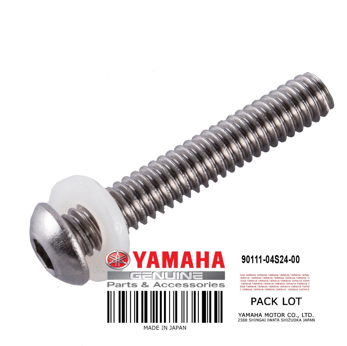 BOLT HEX. SOCKET B **see notes**