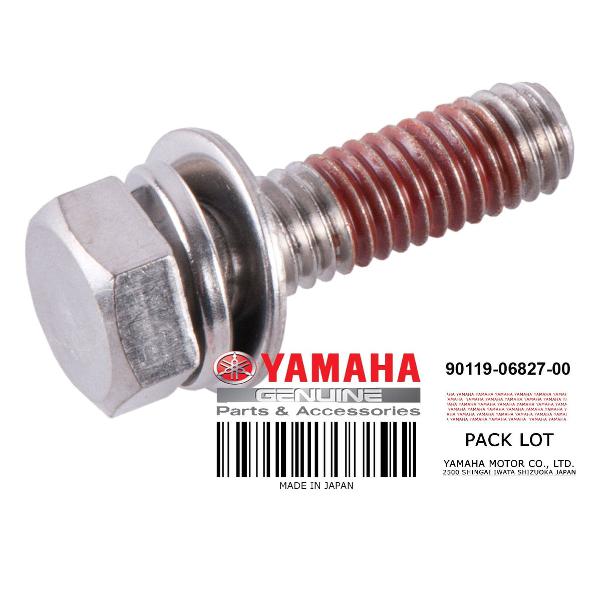 BOLT WITH WASHER **see notes**