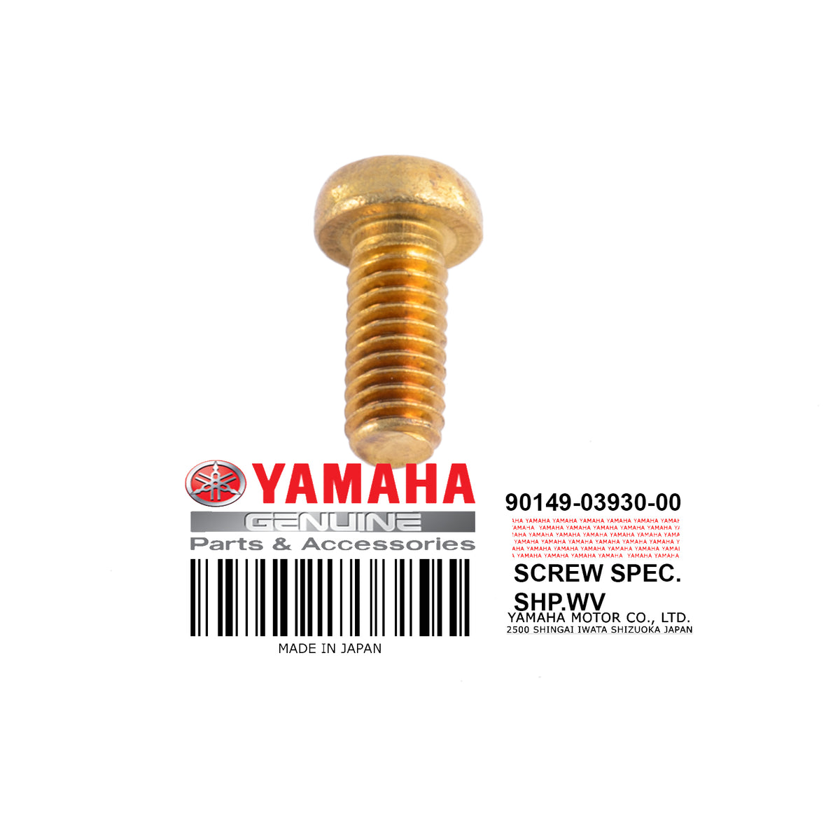 90149-03930-00 SCREW SPEC. SHP.WV