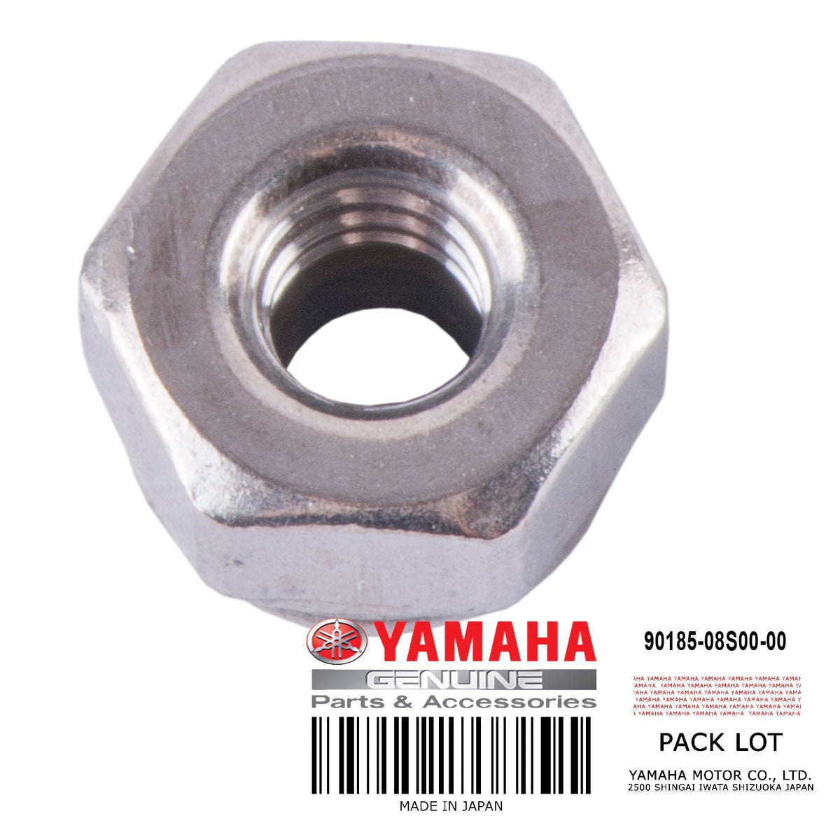 90185-08S00-00 NUT 8-32 NYLOX