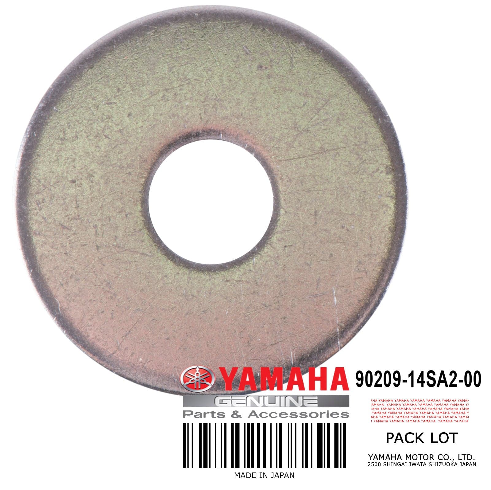 WASHER FENDER 1/4