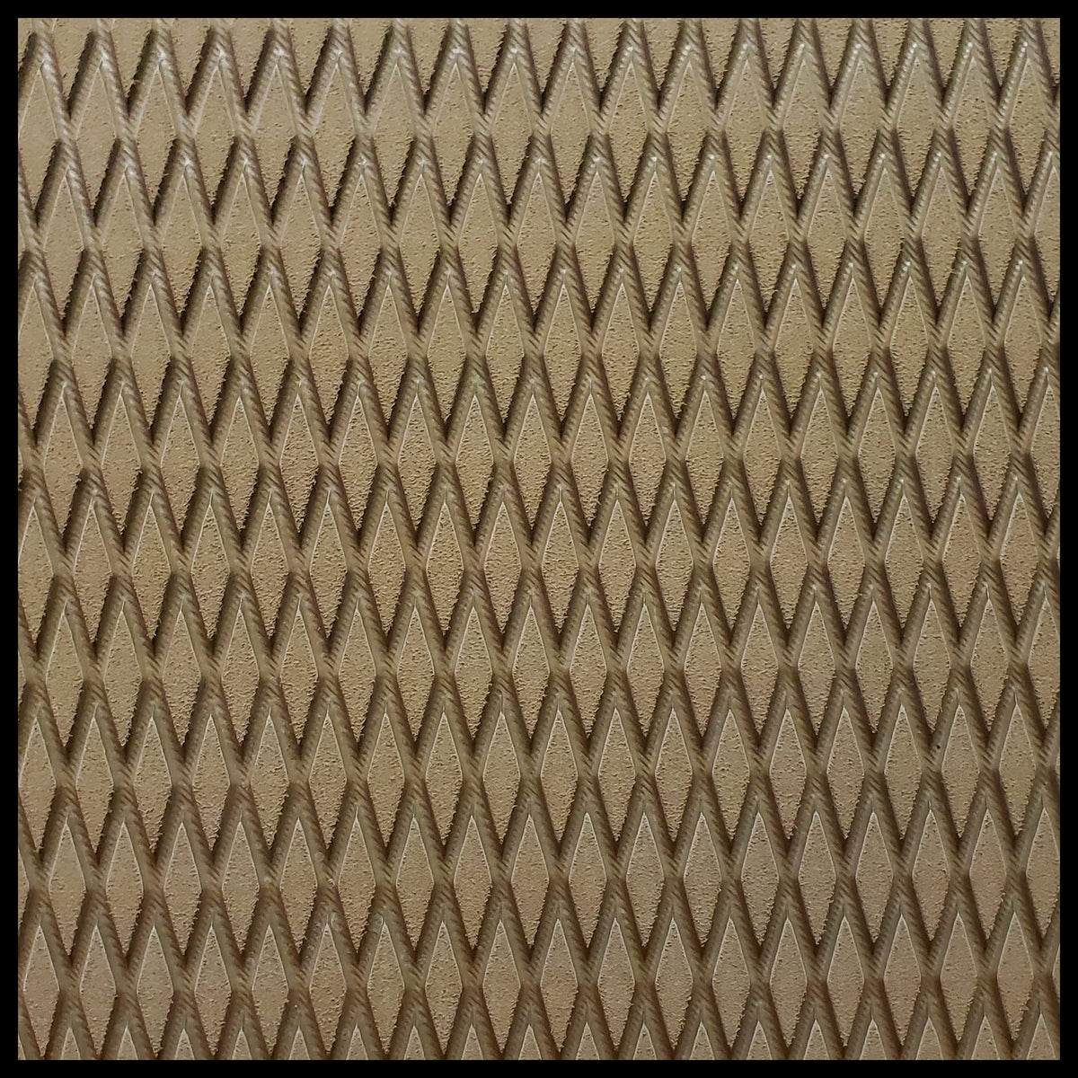 Hydro-Turf Molded Diamond Sheet with Self-Adhesive 45x84 (Mud)