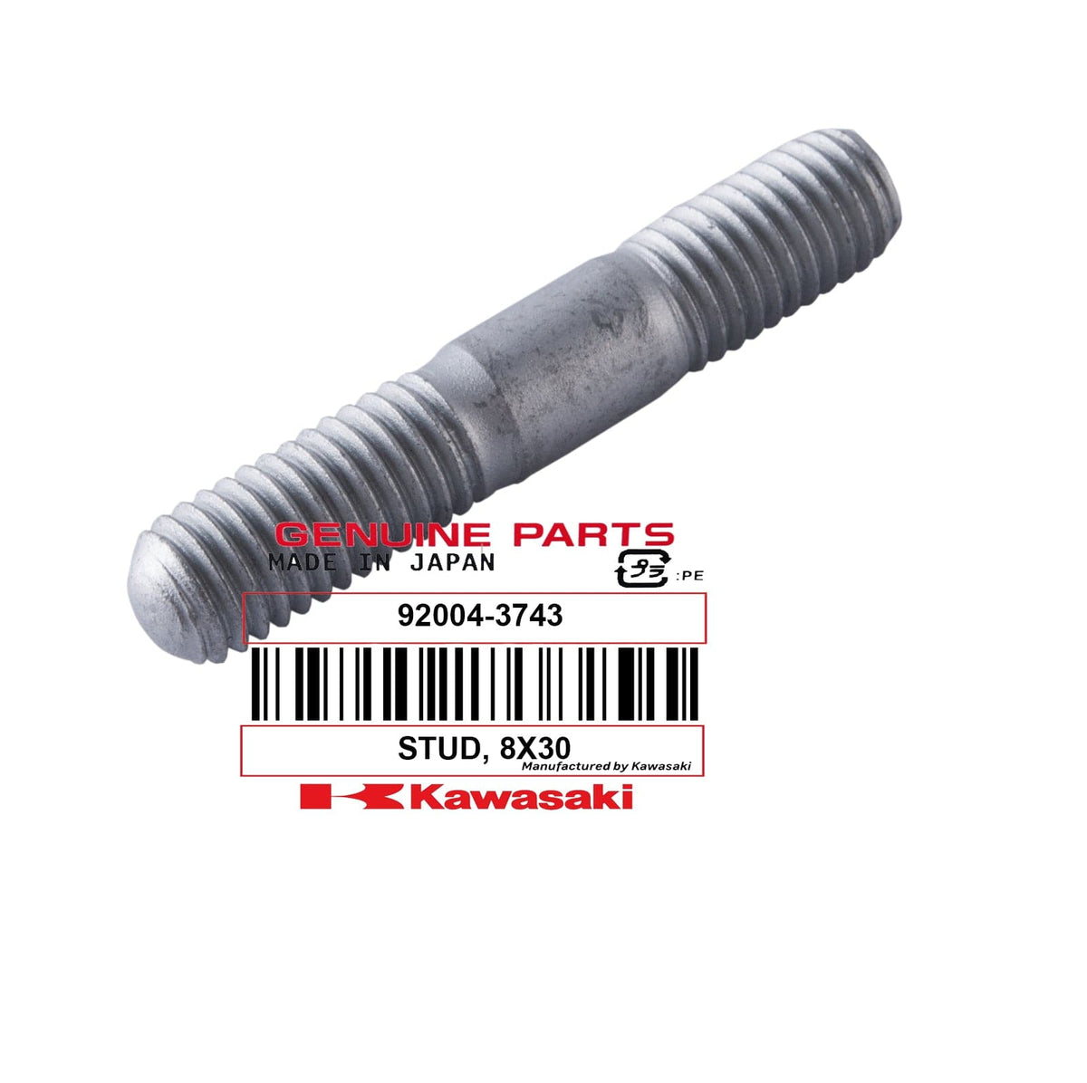 92004-3743 STUD 8X30