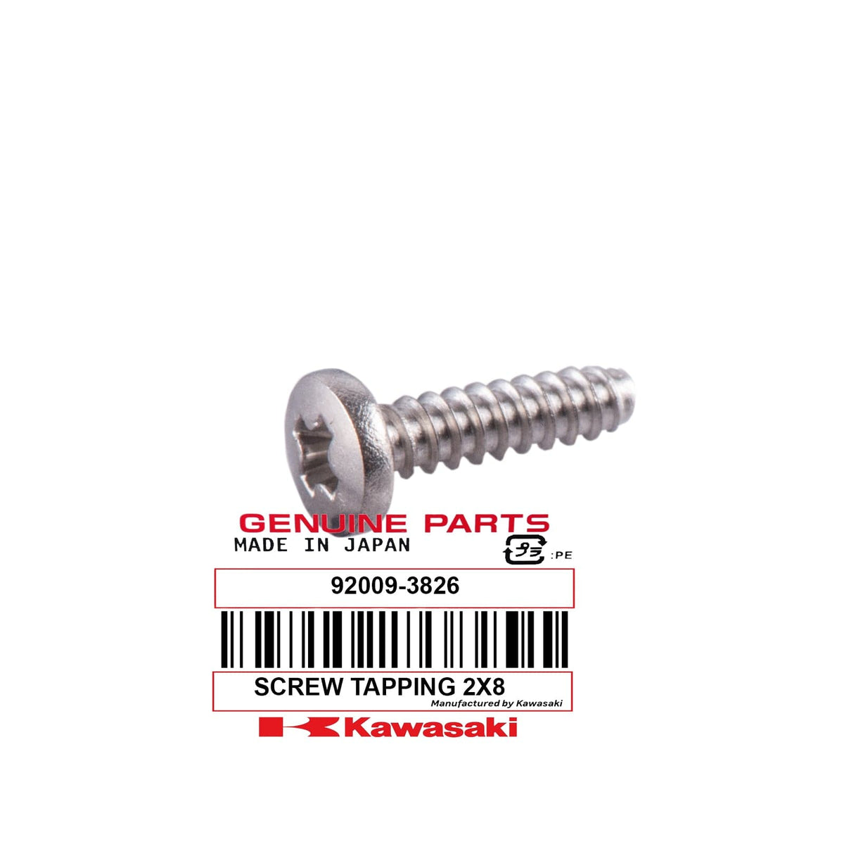 92009-3826 SCREW TAPPING 2X8