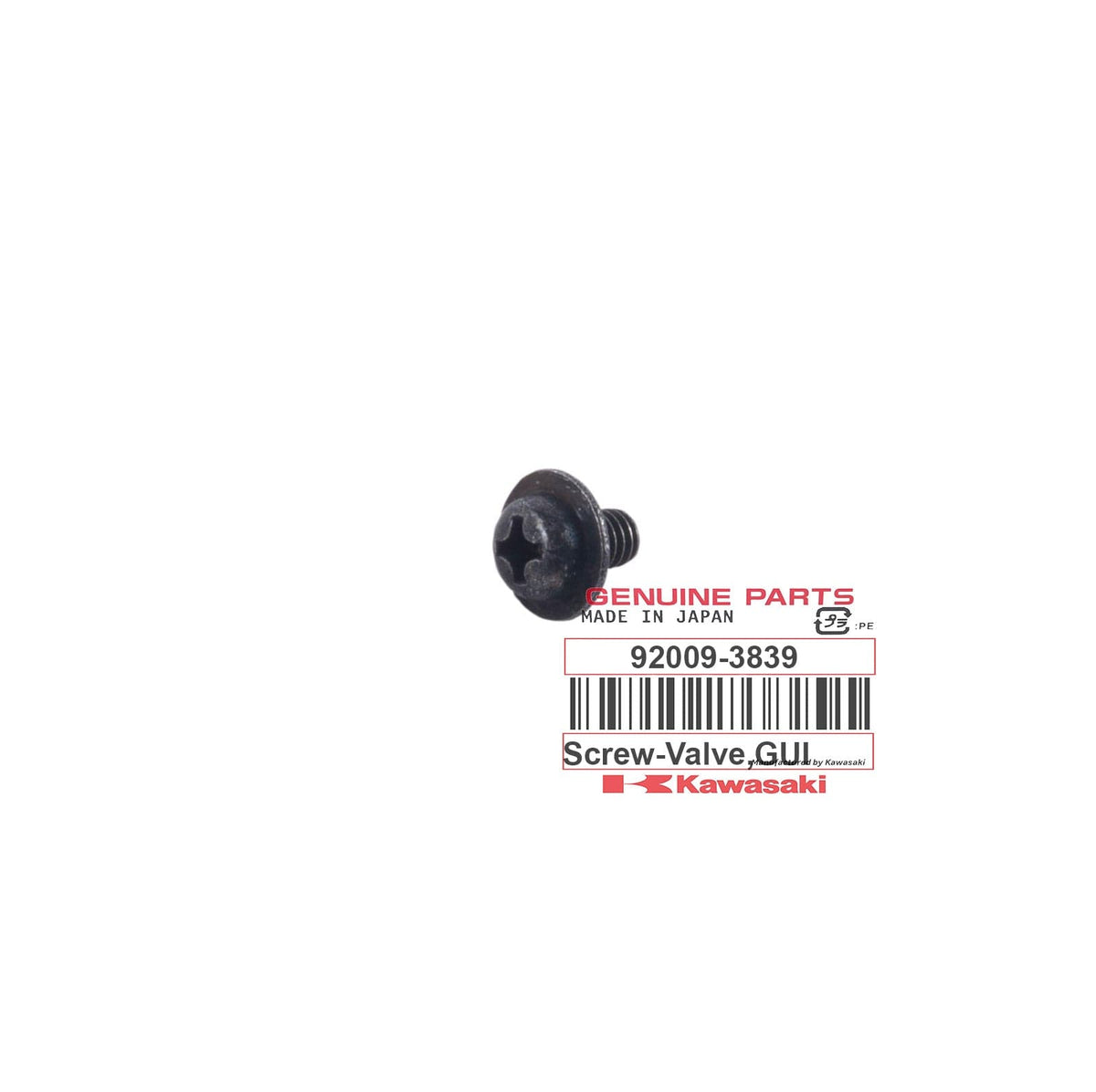 92009-3839 SCREW VALVE GUIDE