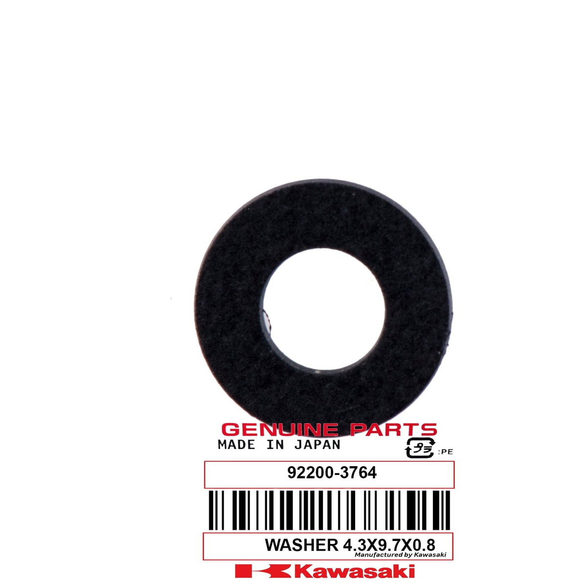 92200-3764 WASHER 4.3X9.7X0.8