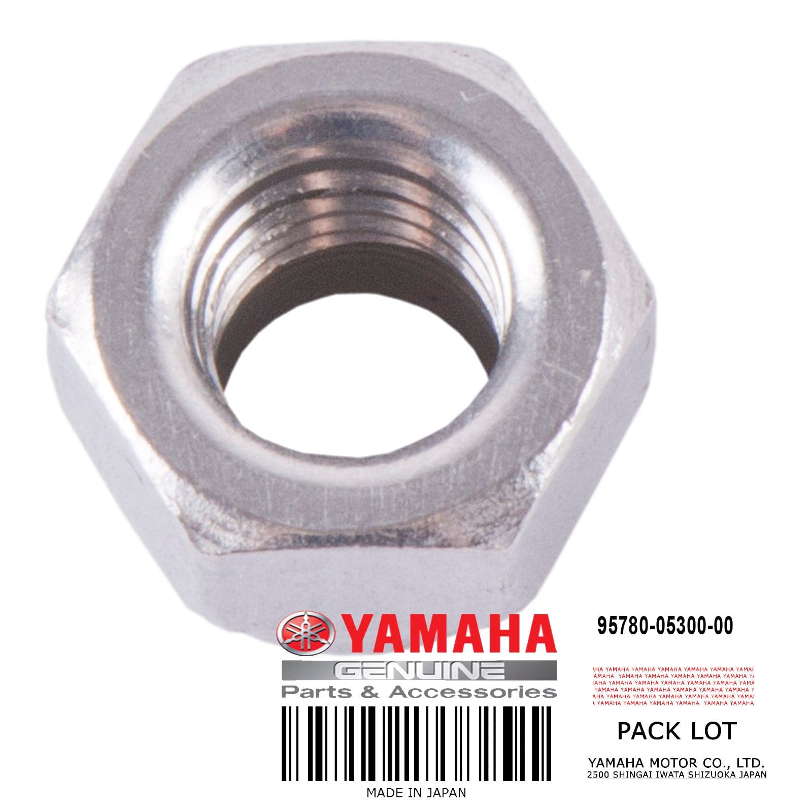 NUT FLANGE **see notes**