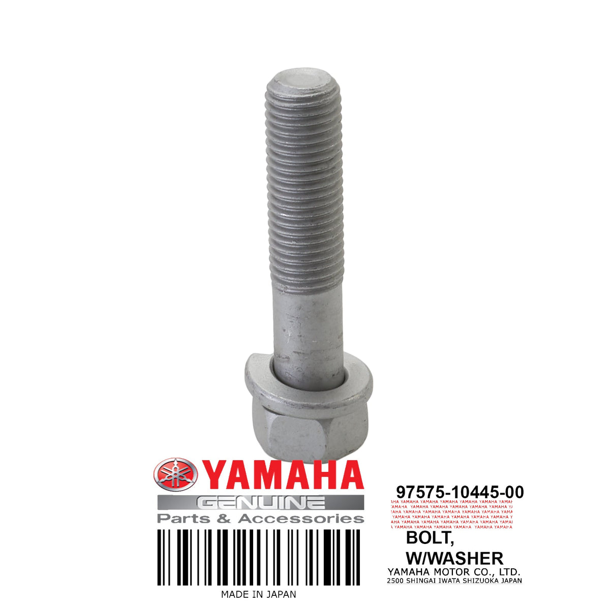 BOLT W/WASHER