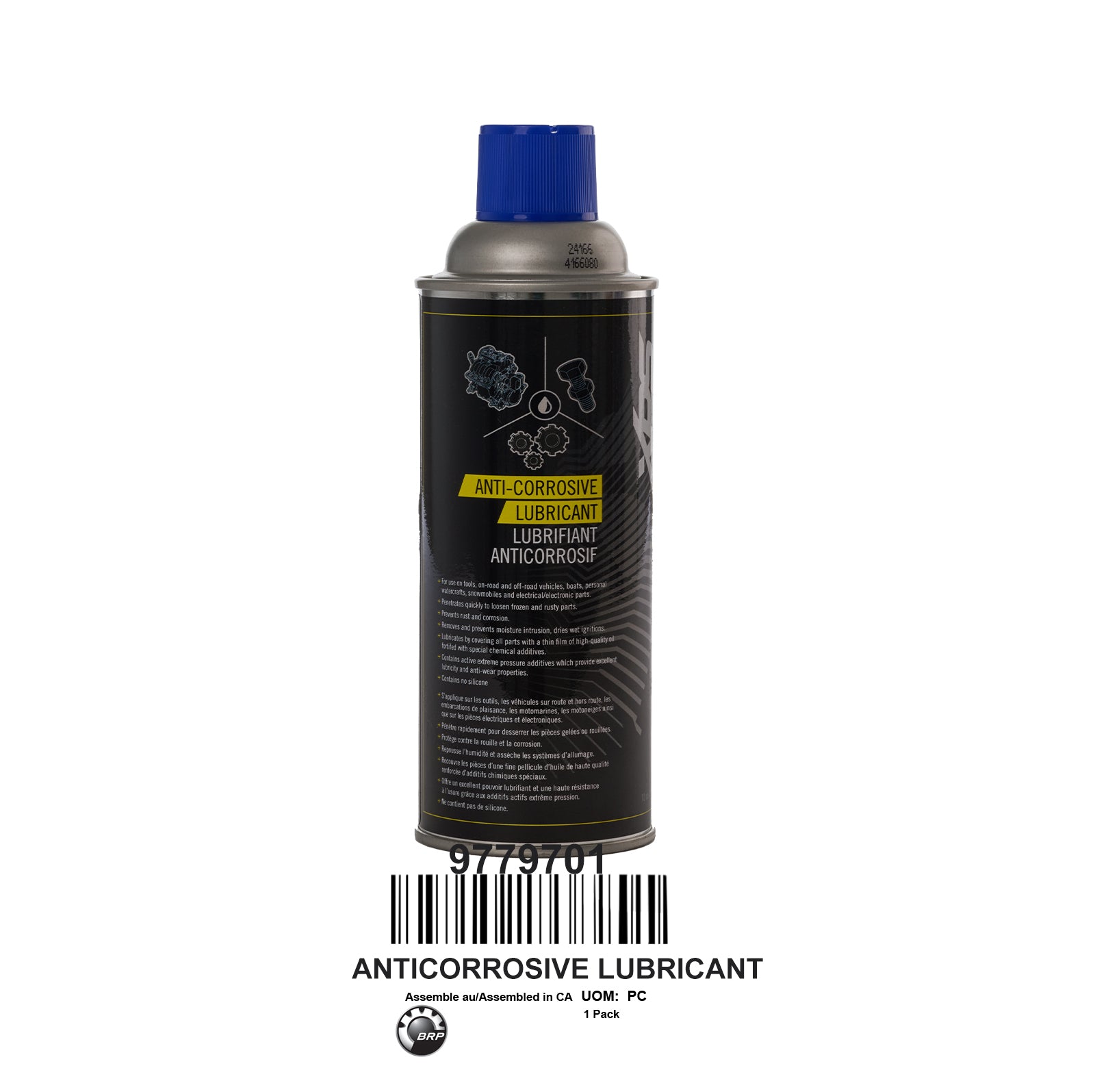 ANTI-CORROSIVE LUBRICANT 12OZ/340G SS NOTE