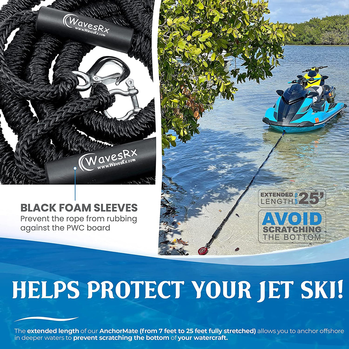 7&#39;-25&#39; ANCHORMATE BUNGEE