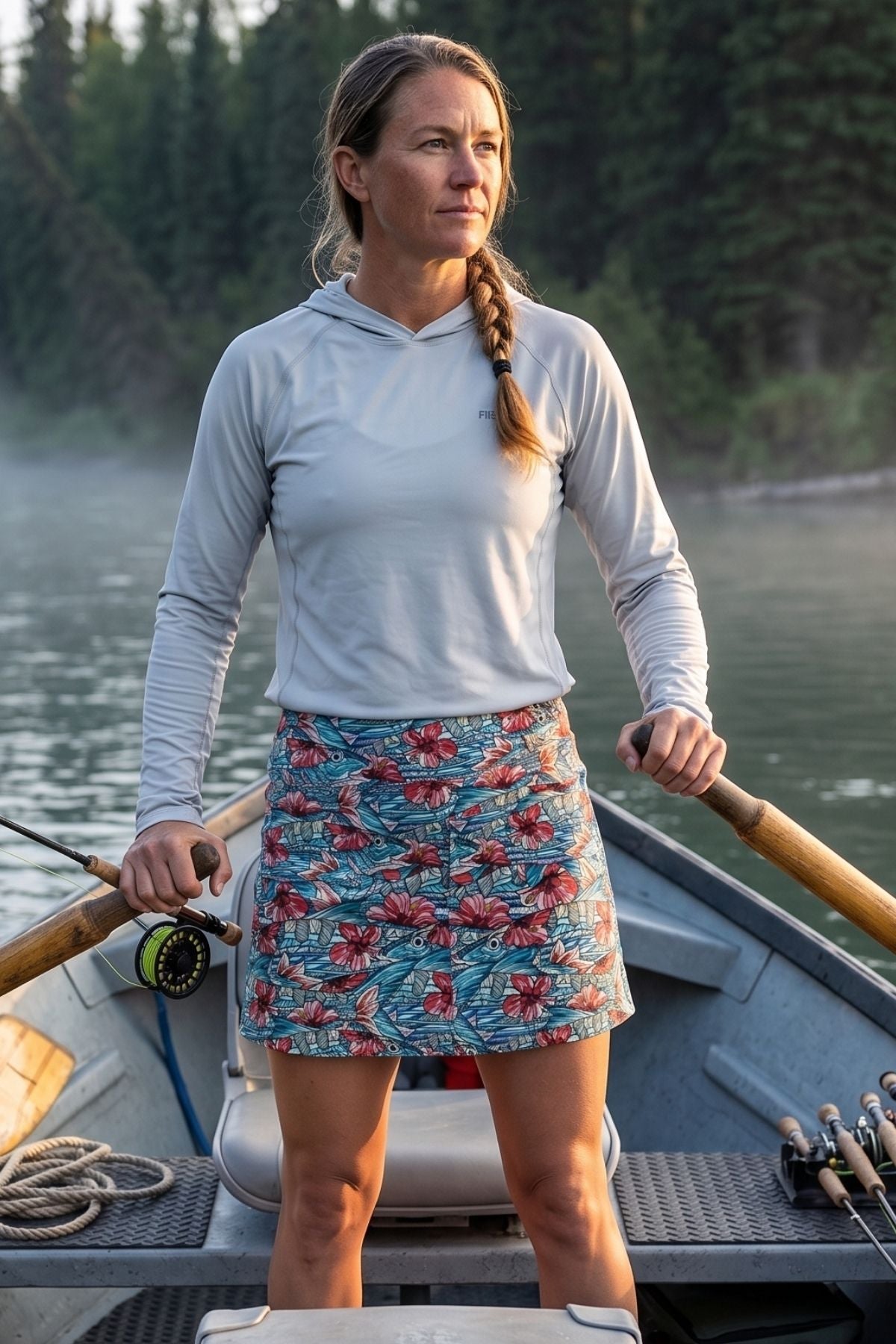 Beauty and the Bonefish Ravine Skort