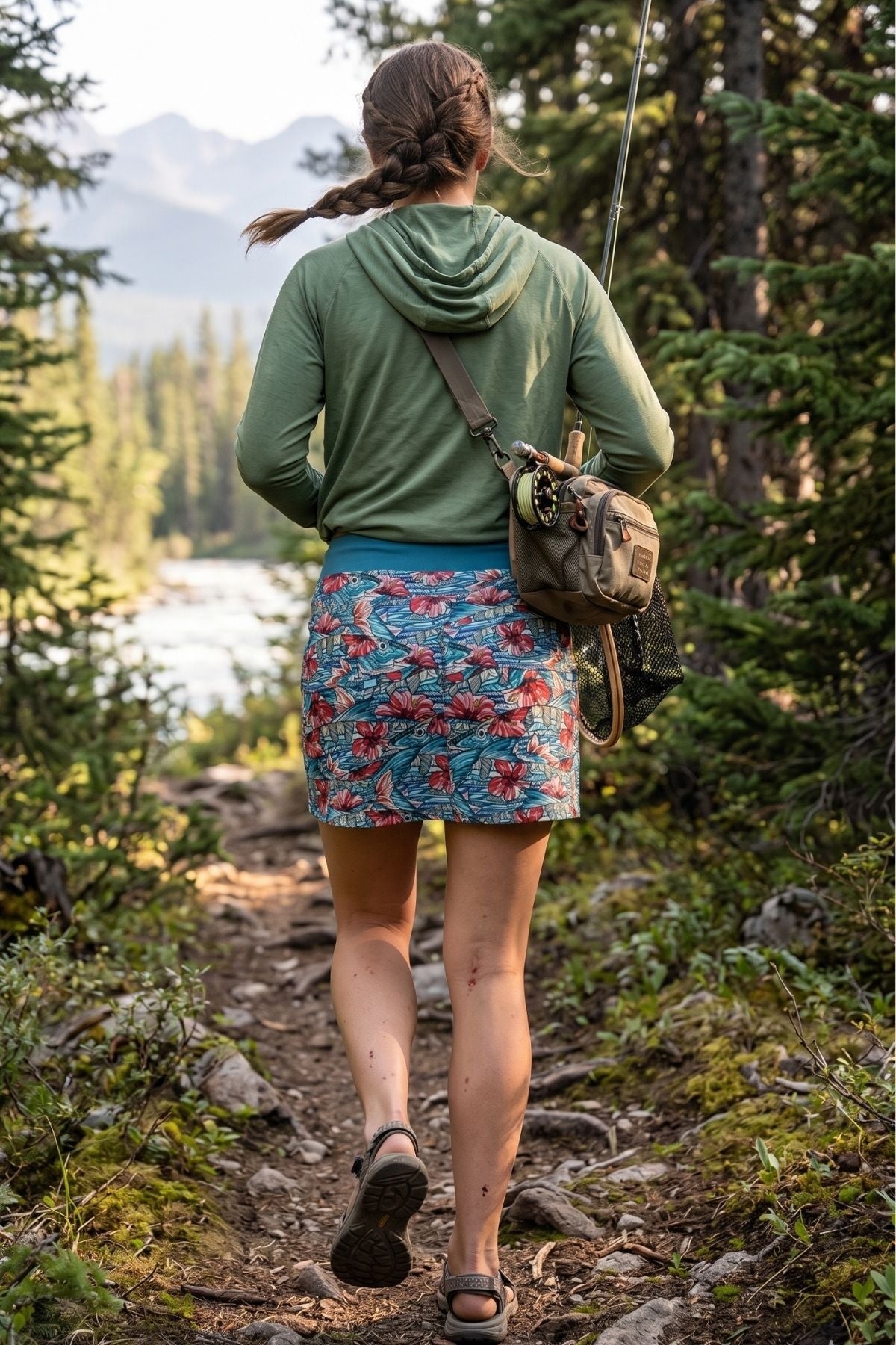 Beauty and the Bonefish Ravine Skort