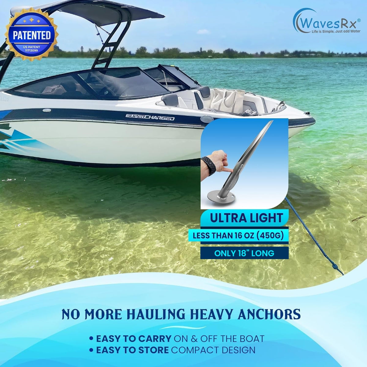 18&quot; WAVECOBRA ANCHOR