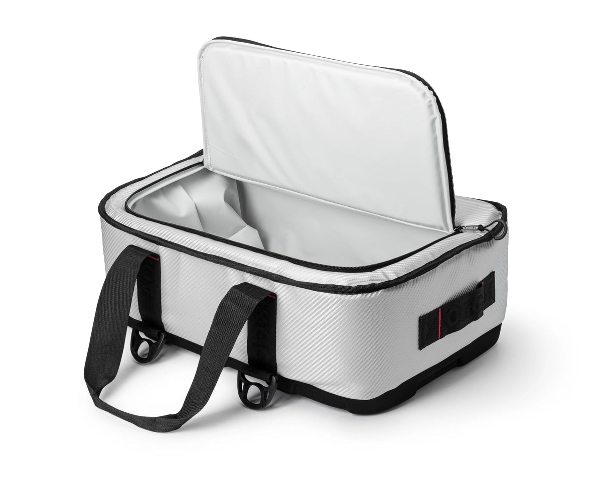Stow-N-Go Carbon HD 38 Can Cooler - Silver