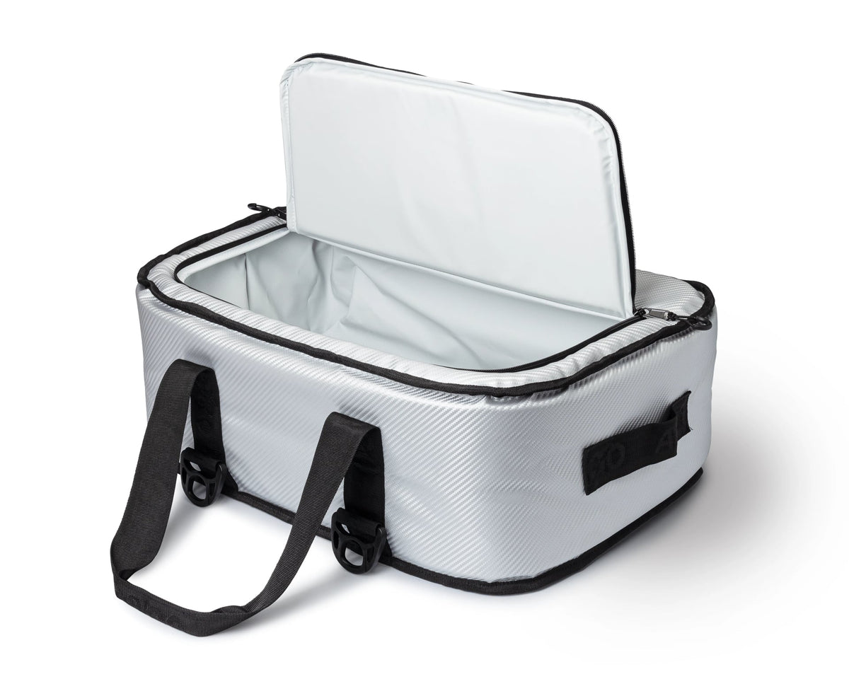 Stow-N-Go Carbon 38 Can Cooler - Silver