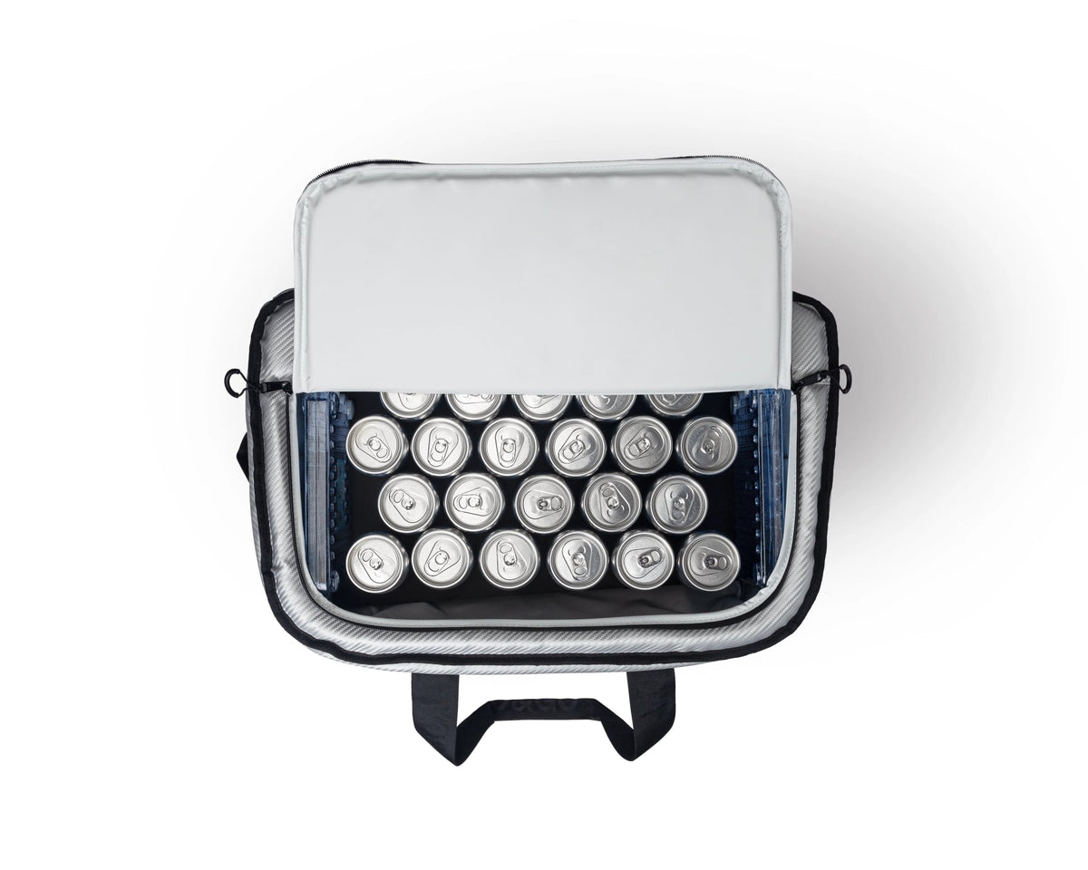 Stow-N-Go Carbon 38 Can Cooler - Silver