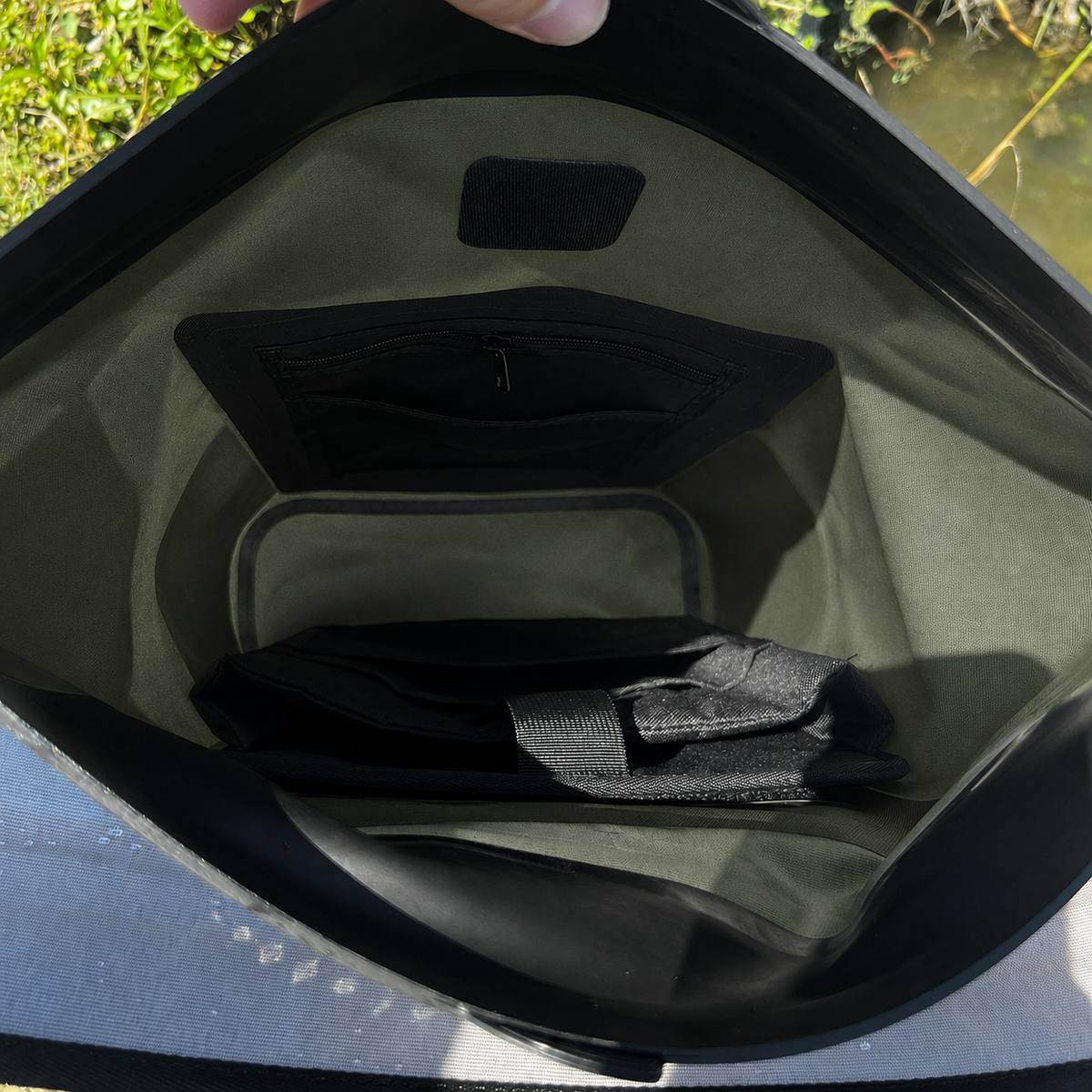 (Pre Sale) - Waterproof Floating Backpack Dry Bag - Olive Night Arriving August