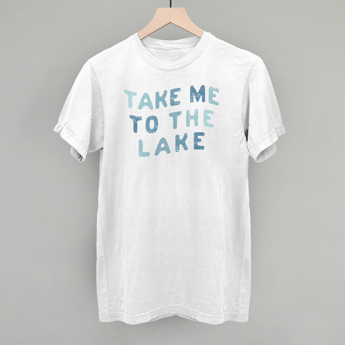 Take Me To The Lake Distressed