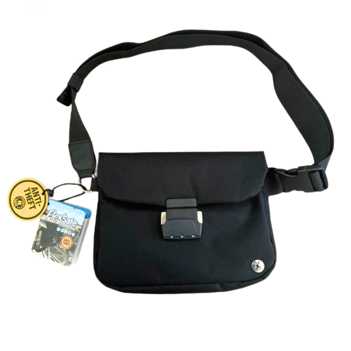 Lockable Crossbody Travel Bag