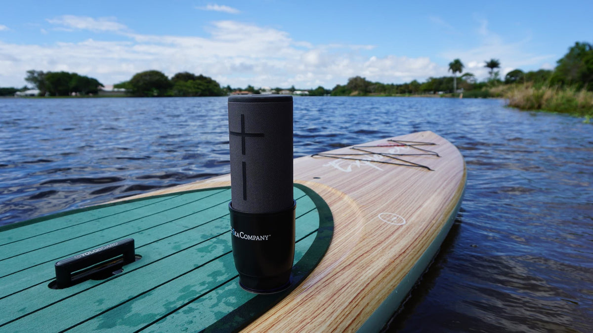 E-Sea Cup Original-Suction Mounted Cup Holder-Black