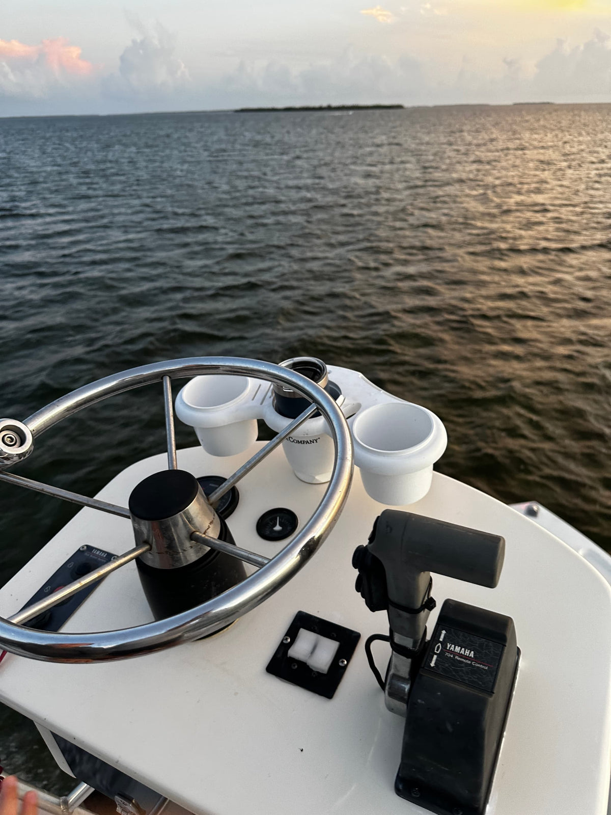 E-Sea Caddy Pro - Suction Mounted Drink Holder-White