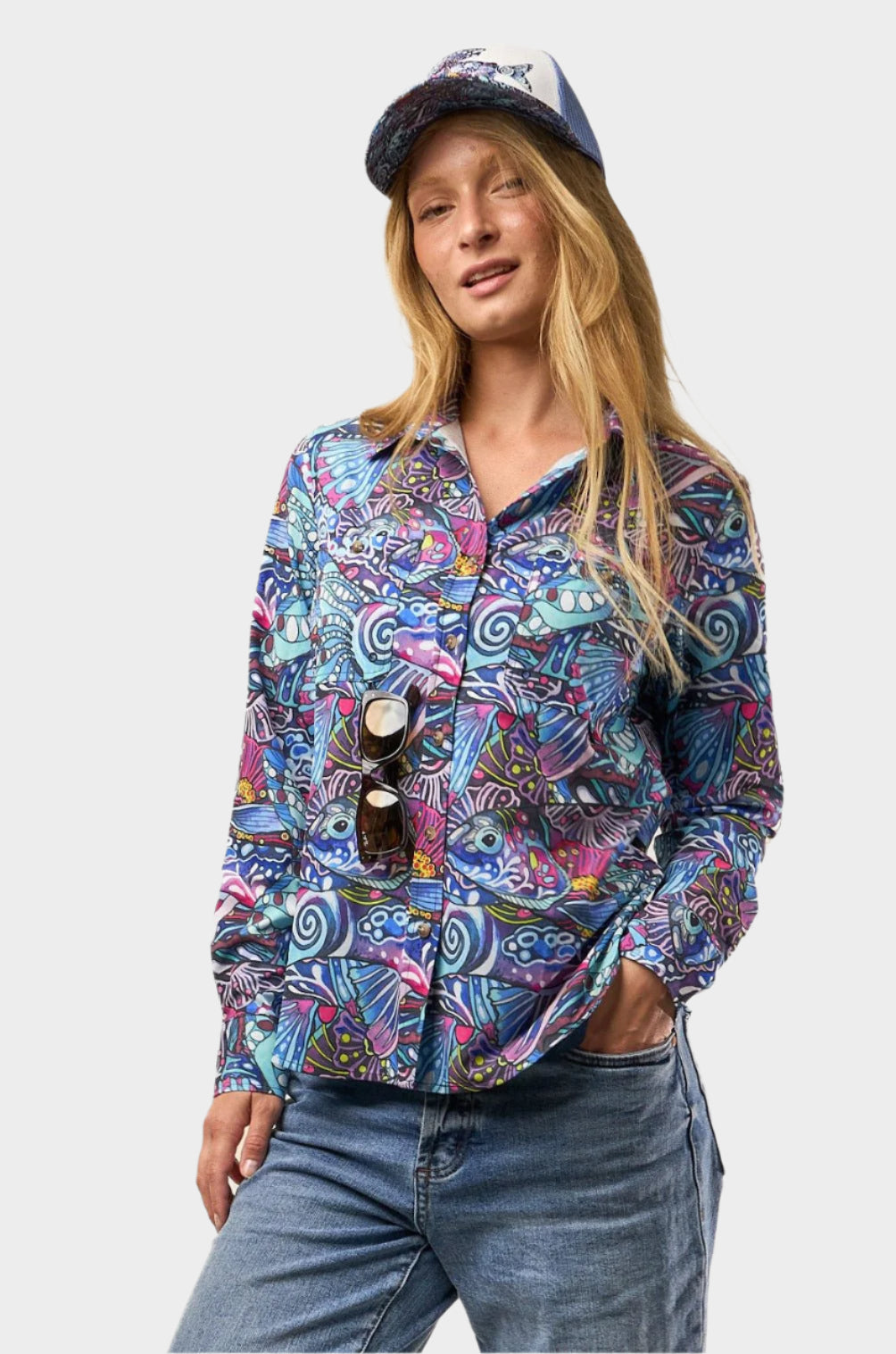 Enchanted Grayling Signature Fishing Shirt