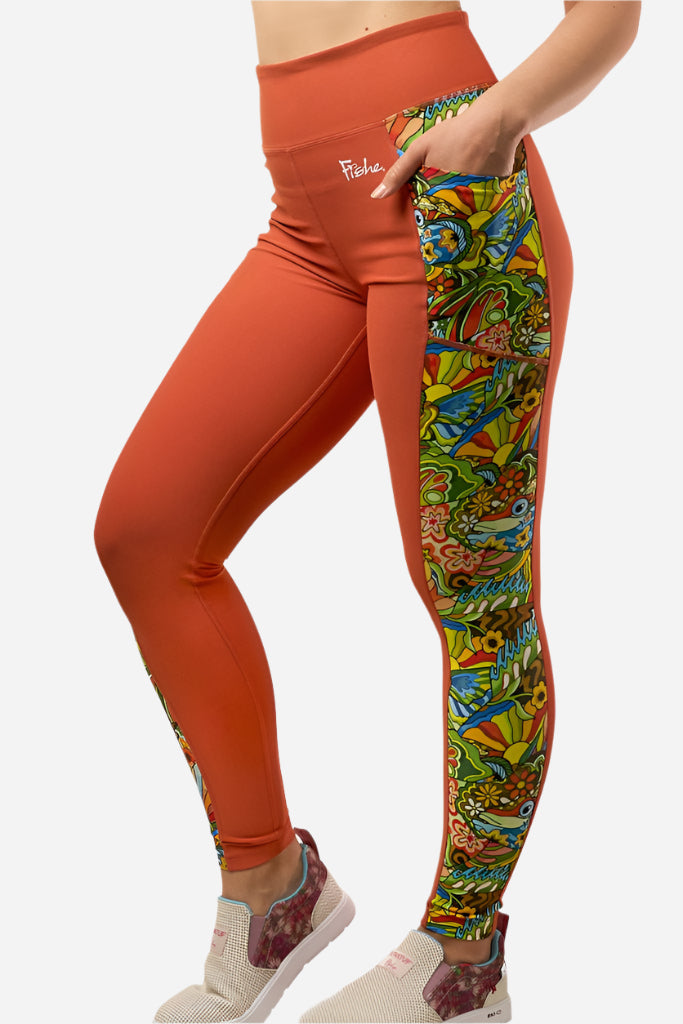 Boho Bass Pocket Leggings