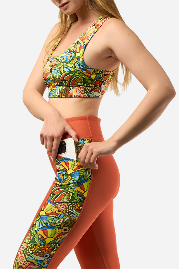 Boho Bass Pocket Leggings