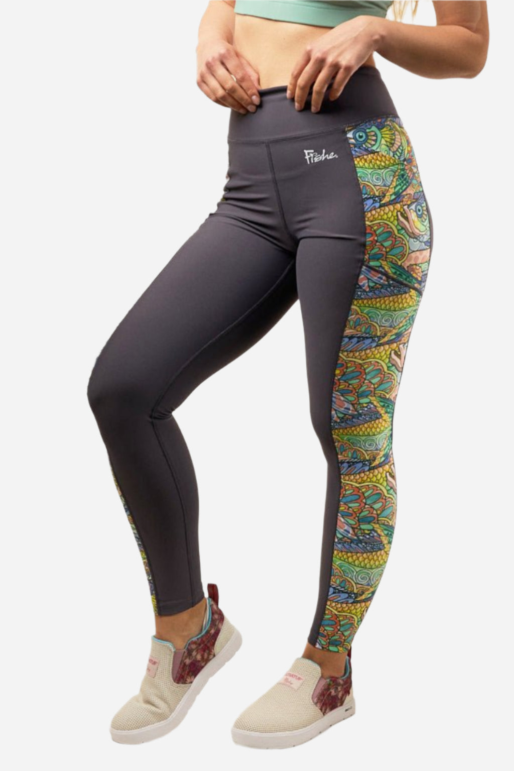 Tropical Tarpon Pocket Leggings