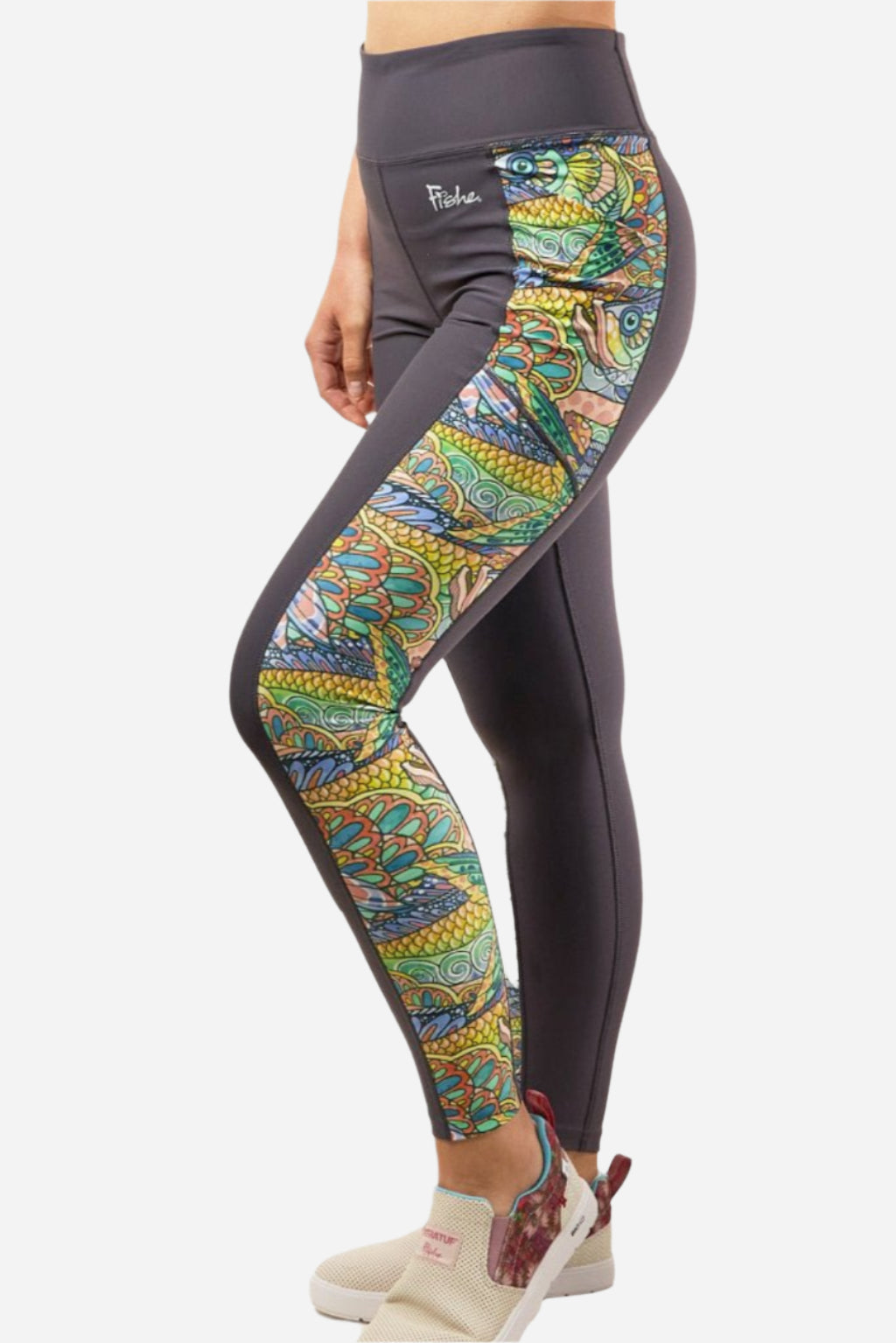 Tropical Tarpon Pocket Leggings